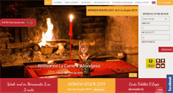 Desktop Screenshot of lacornedabondance.fr
