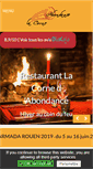 Mobile Screenshot of lacornedabondance.fr