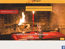 Tablet Screenshot of lacornedabondance.fr